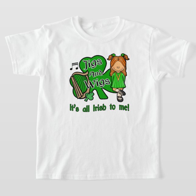 Irish Dancing, Jigs und Wigs T-Shirt (Ablage )