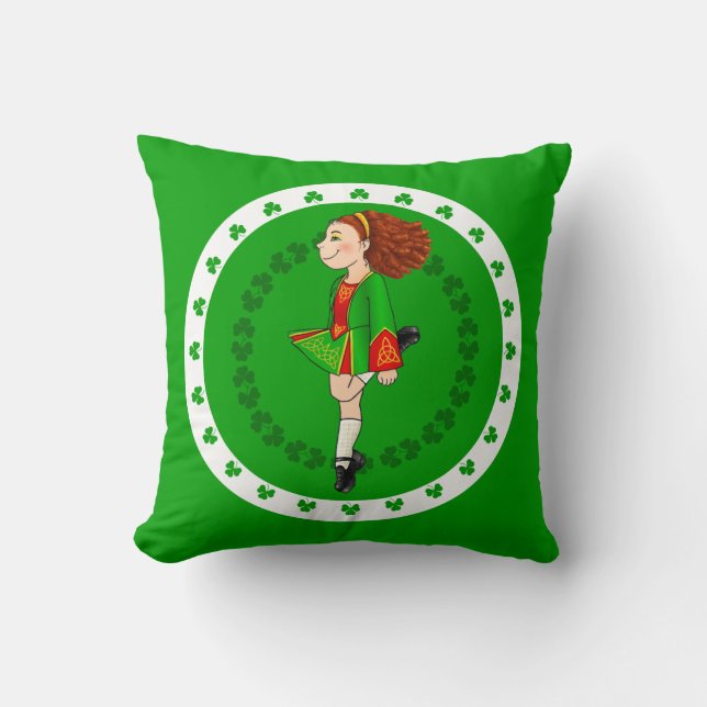 Irish Dancing Kissen (Vorderseite)