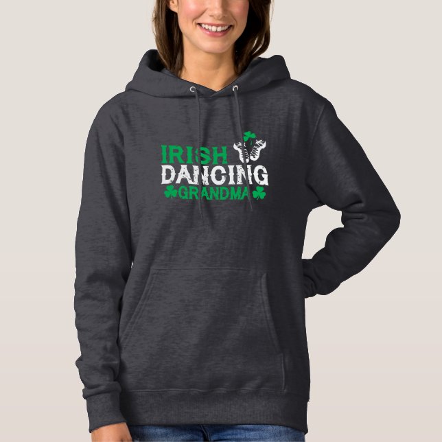Irish Dancing Oma Irish Step Dancers Women Hoodie (Vorderseite)