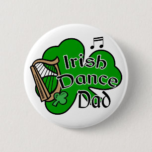 Irish Dancing Vater Abzeichen Button