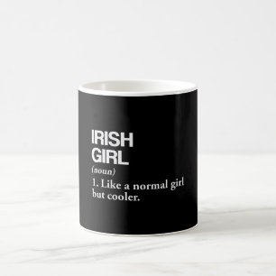 Irish Definition Ireland Flaggen Landessprache Kaffeetasse