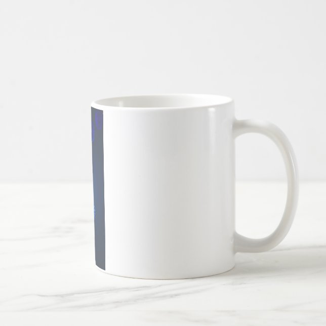 Irish Design Blue Crystal Tasse (Rechts)