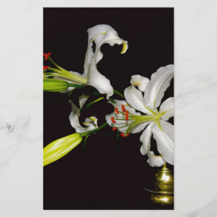 Irish Design - Sammlung von Messing und Blume Briefpapier