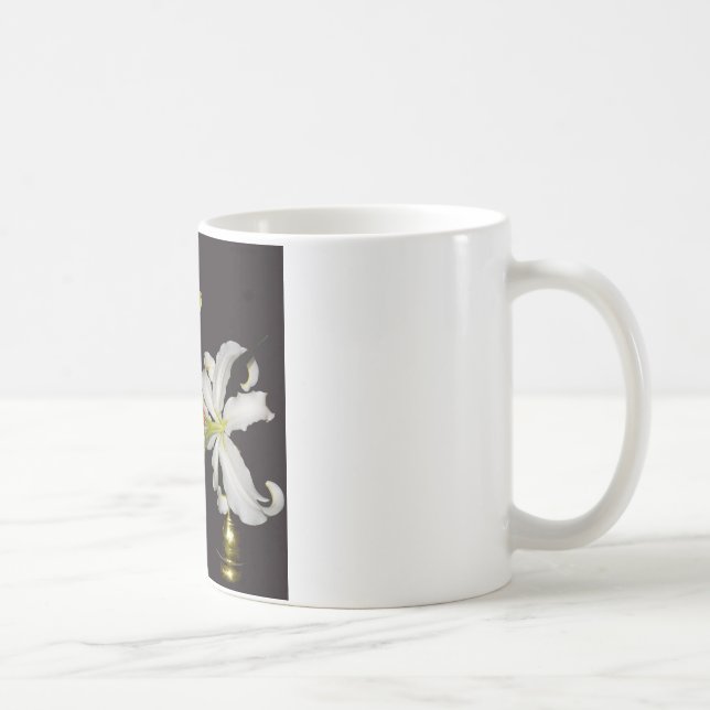 Irish Design - Sammlung von Messing und Blume Kaffeetasse (Rechts)