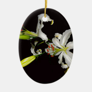 Irish Design - Sammlung von Messing und Blume Keramik Ornament