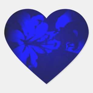 Irish Design - The Blume Collection Herz-Aufkleber