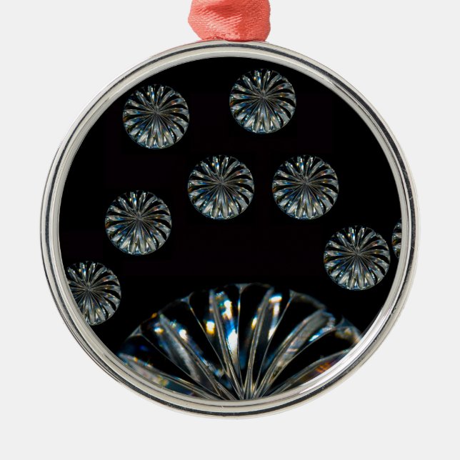 Irish Design-The Crystal Collection Ornament Aus Metall (Vorne)