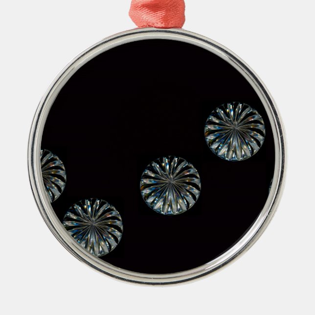 Irish Design-The Crystal Collection Ornament Aus Metall (Vorne)