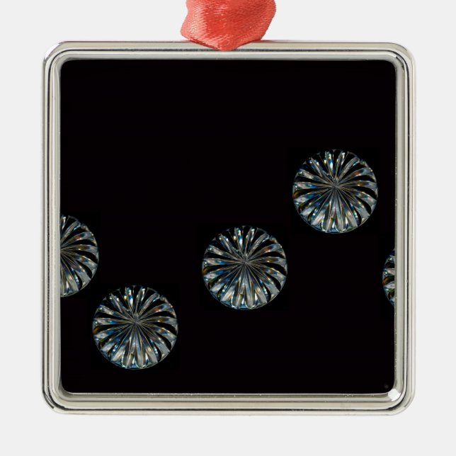 Irish Design-The Crystal Collection Ornament Aus Metall (Vorne)