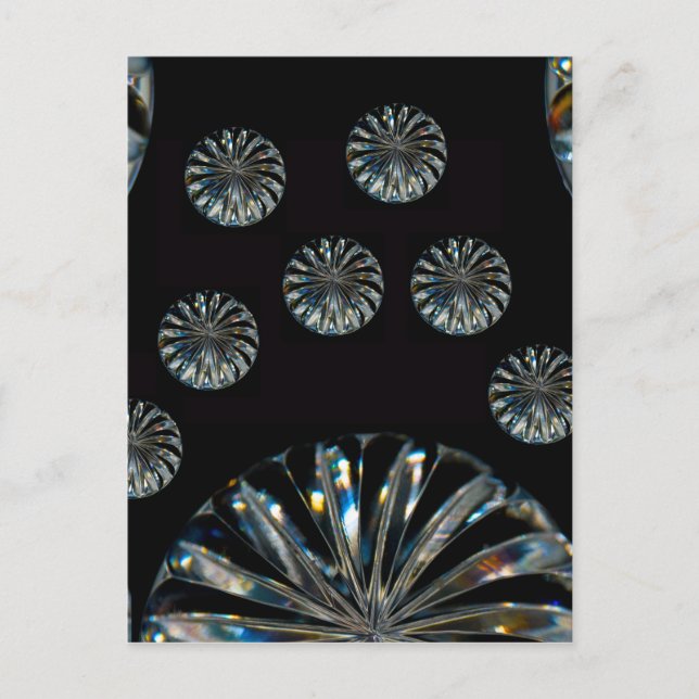 Irish Design-The Crystal Collection Postkarte (Vorderseite)