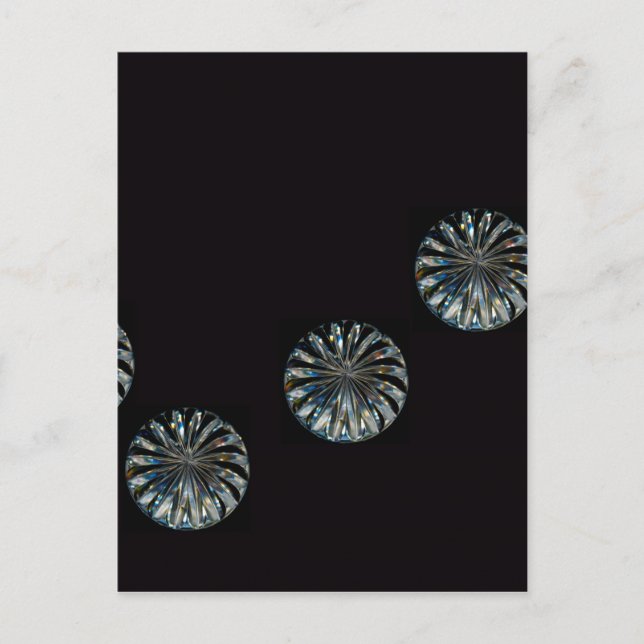 Irish Design-The Crystal Collection Postkarte (Vorderseite)