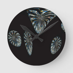 Irish Design - The Crystal Collection Runde Wanduhr