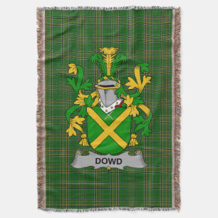 Irish Dowd or O_Dowd Coat of Arms Familienwappen I Decke