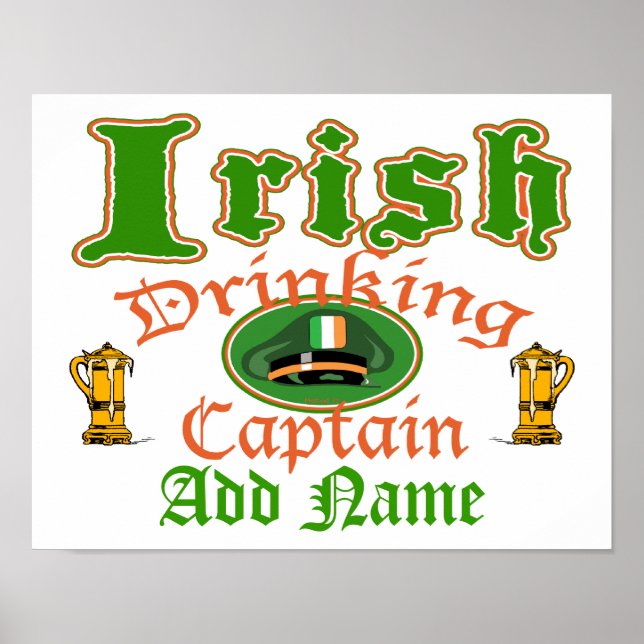 Irish Drink Cptn Poster (Vorne)