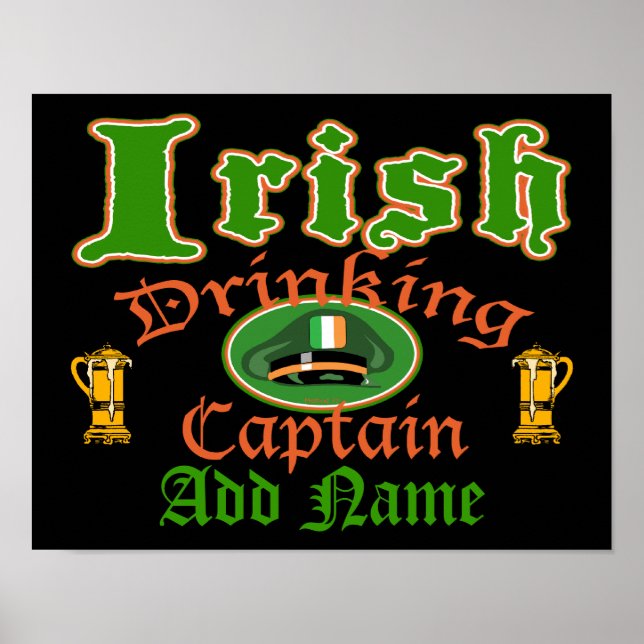 Irish Drink Cptn Poster (Vorne)