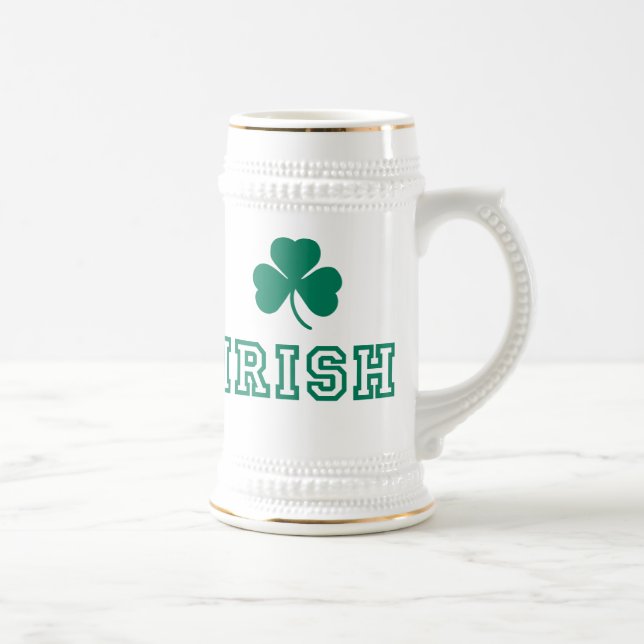 Irish Drink Stein Bierglas (Rechts)