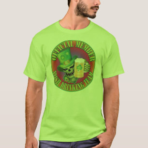 Irish Drink Team Skull T-Shirt