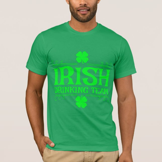 Irish Drink Team T-Shirt (Vorderseite)