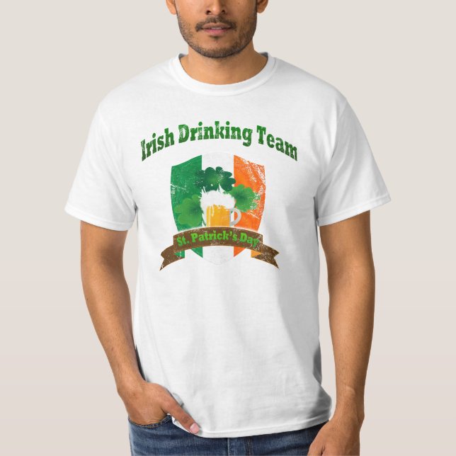 Irish Drink Team T-Shirt (Vorderseite)