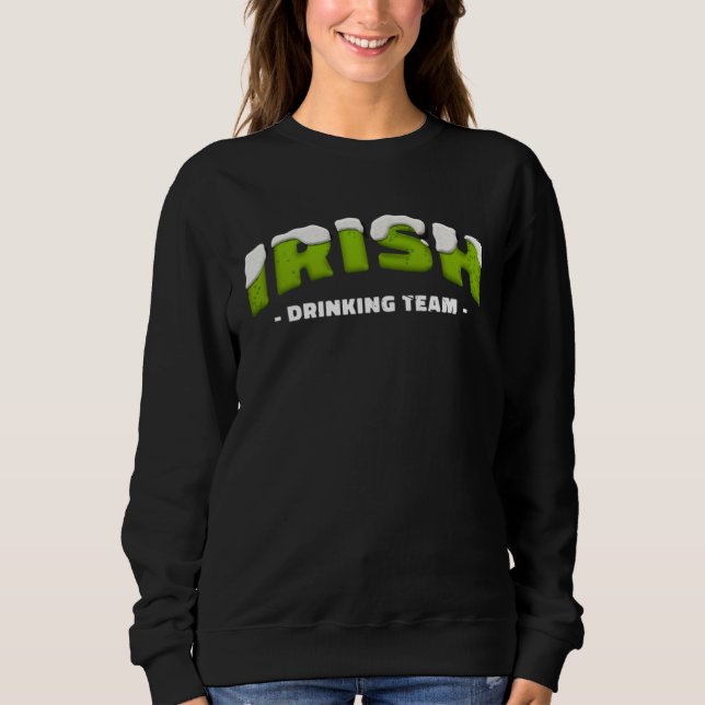 Irish Drinking Team Group tee St Patricks Day Gree (Vorderseite)