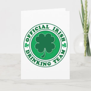 Irish Drinking Team/St. Patrick's Day Karte