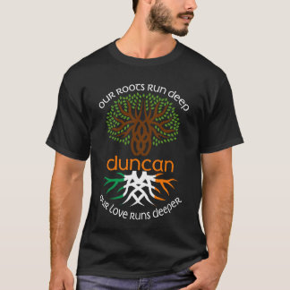 Irish DUNCAN Family Name Unsere Liebe läuft tiefer T-Shirt