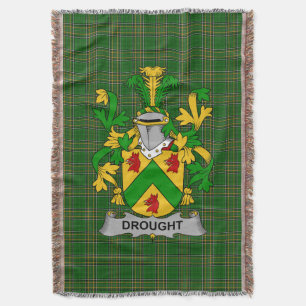 Irish Dürrecoat Arms Familienwappen Irland Decke