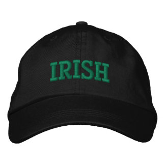 IRISH EMBROIDERED BASEBALL CAP BESTICKTE BASEBALLKAPPE