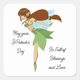Irish Fairy Sticker