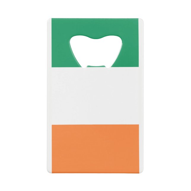 Irish Flag Boccia Geldbeutel Flaschenöffner (Vorderseite)