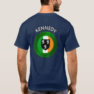 Irish Flag Clover Celtic Knot - Kennedy T - Shirt