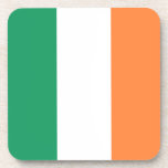 Irish Flag coastercn Getränkeuntersetzer<br><div class="desc">Irish Flag Plastic Coaster with Cork Design © Trinkets and Things 2017 - AHP Design All Rights Reserved.</div>