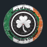 Irish Flag Dart Board Dartscheibe<br><div class="desc">Kampf gegen irische Shenanigans Dartboard</div>