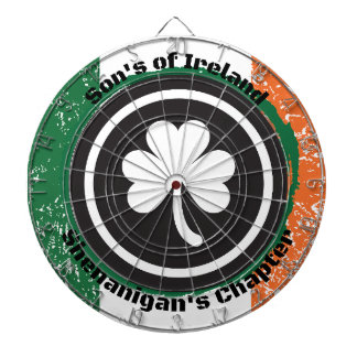 Irish Flag Dart Board Dartscheibe