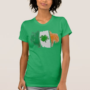 Irish Flag Green Shirt Womens Irish T - Shirt Desi