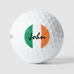 Irish Flag Individuelle Name ssf gbcn Golfball