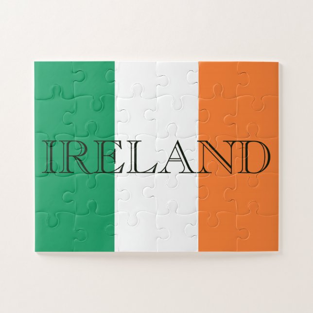 Irish Flag Ireland 11x14 30pc jpcn Puzzle (Horizontal)