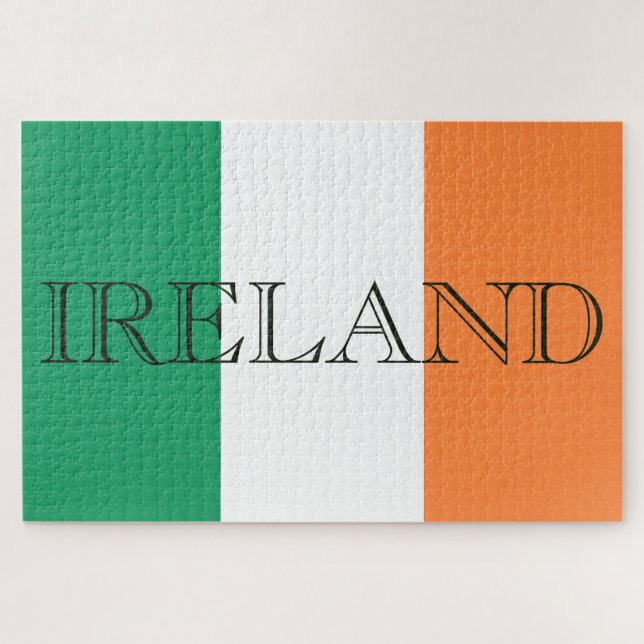 Irish Flag Ireland 20x30 1014pc jpcn Puzzle (Horizontal)
