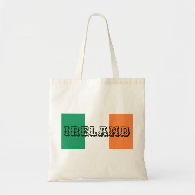 Irish Flag Ireland-Btcz Tragetasche (Vorne)