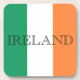 Irish Flag Ireland coastercn Getränkeuntersetzer