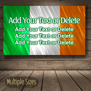 Irish Flag Ireland Flag St Patrick's Irish Party Banner