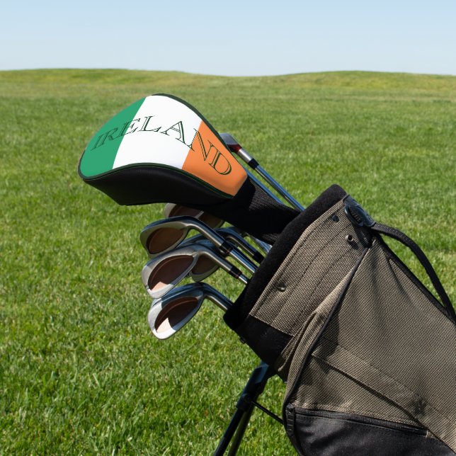 Irish Flag Ireland Golf Headcover (In SItu)