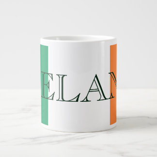 Irish Flag Ireland Jumbo-Tasse