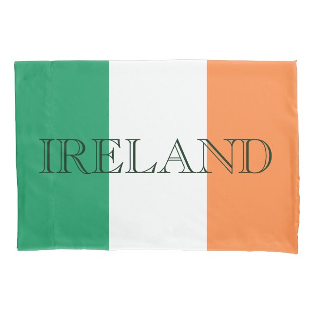 Irish Flag Ireland Kissenbezug (Vorderseite)
