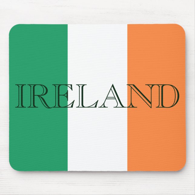 Irish Flag Ireland mpcn Mousepad (Vorne)