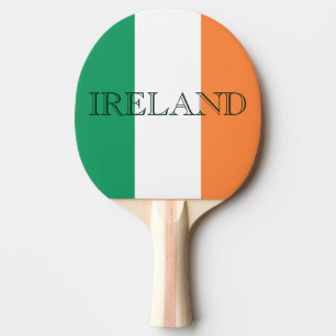 Irish Flag Ireland ppcn Tischtennis Schläger