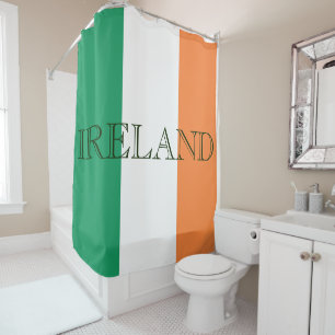 Irish Flag Ireland sccc Duschvorhang
