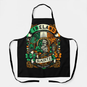 Irish Flag Ireland St. Patricks Day Slainte Schürze