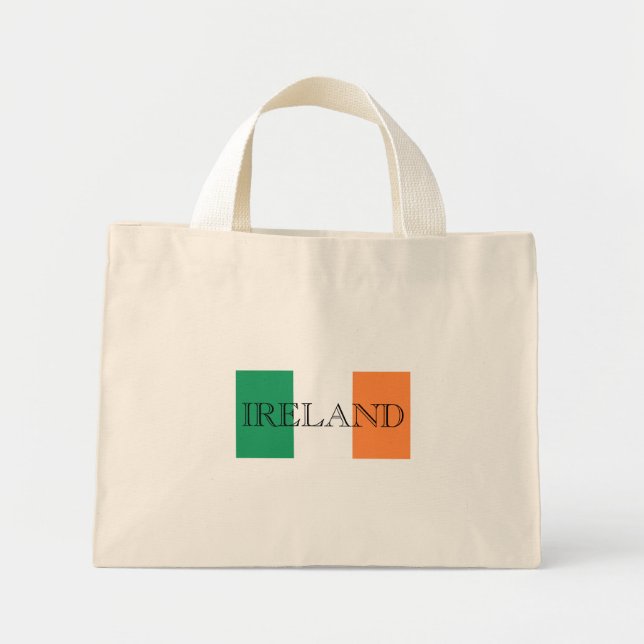 Irish Flag Ireland ttcent Mini Stoffbeutel (Vorne)
