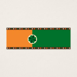 Irish Flag Kleeblatt am St. Patrick's Day